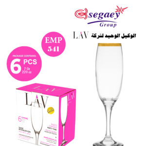 كاس امبريال فلوت 541 مدهب NB