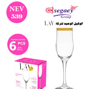 كاس تيوليب فلوت 539 مدهب NB